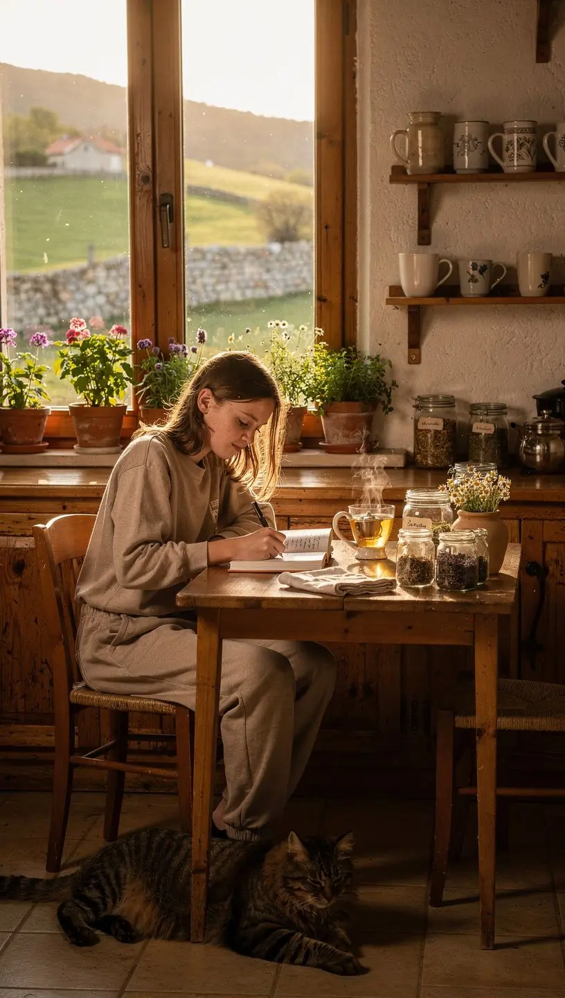 Prikaz tradicionalnog načina pripreme čaja uz mirisne arome.