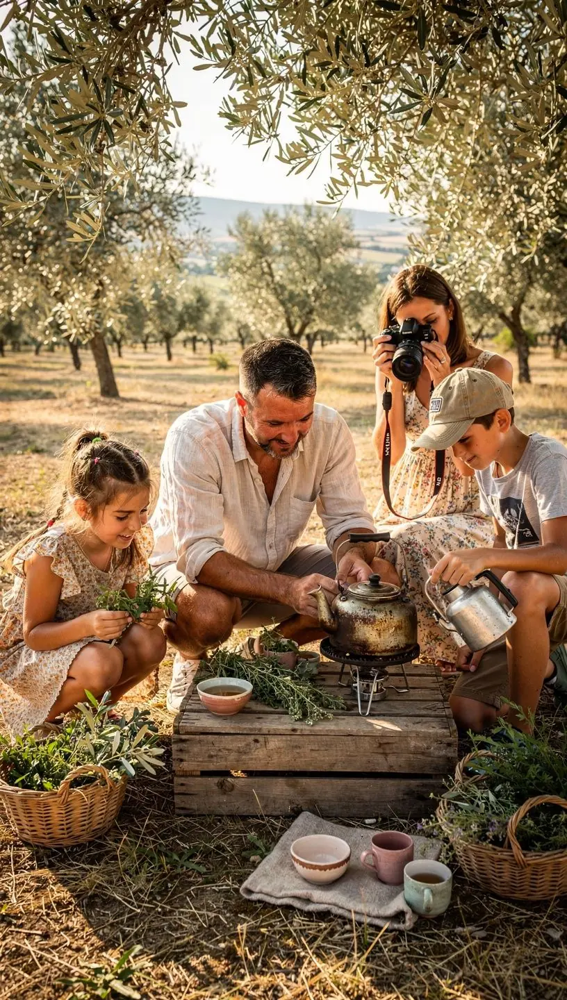 Zeleni čaj posut svježim limunom na drvenom stolu uz mirisne svijeće.